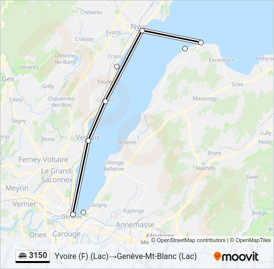 3150 Ferry Line Map