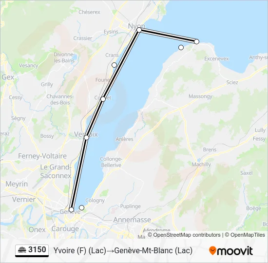 3150 Ferry Line Map