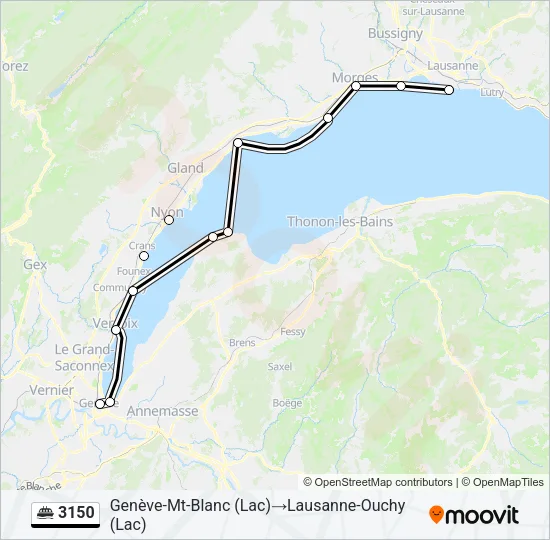 3150 Ferry Line Map