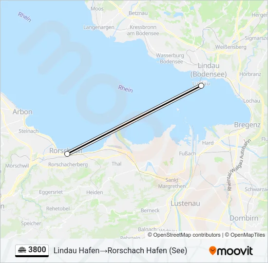 3800 Ferry Line Map