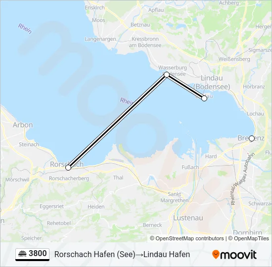 3800 Ferry Line Map