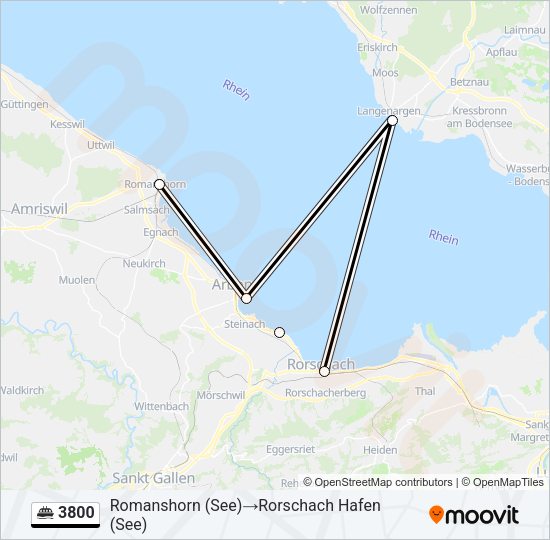 3800 Ferry Line Map