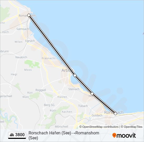 3800 Ferry Line Map