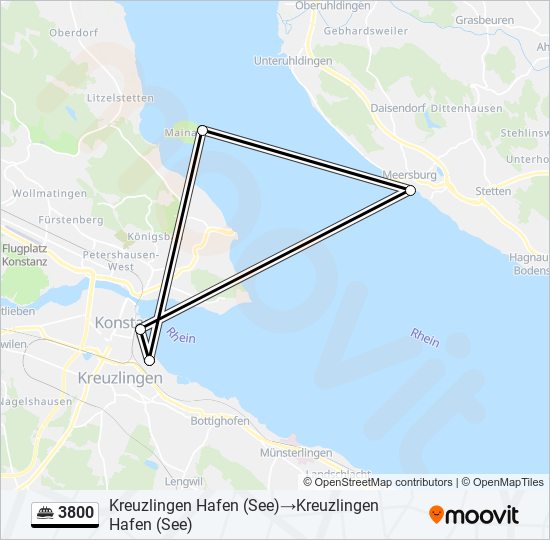 3800 Ferry Line Map