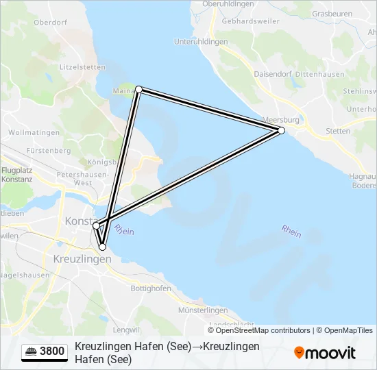 3800 Ferry Line Map