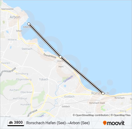 3800 Ferry Line Map