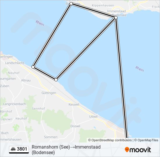 3801 Ferry Line Map