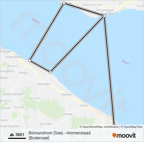 3801 Ferry Line Map