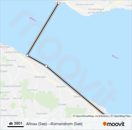 3801 Ferry Line Map