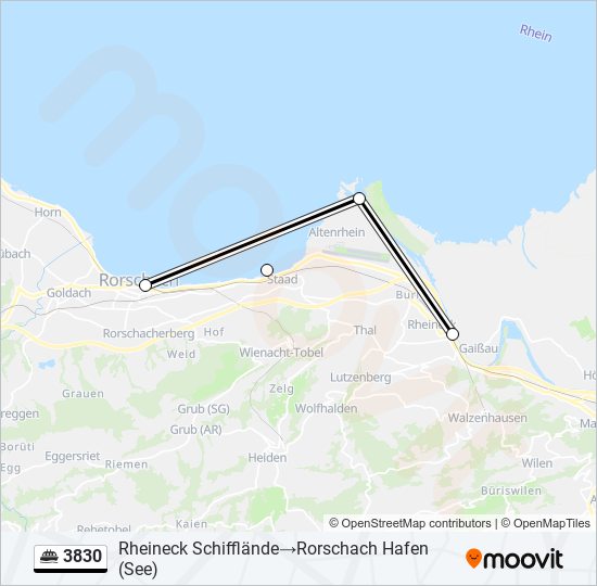 3830 Ferry Line Map