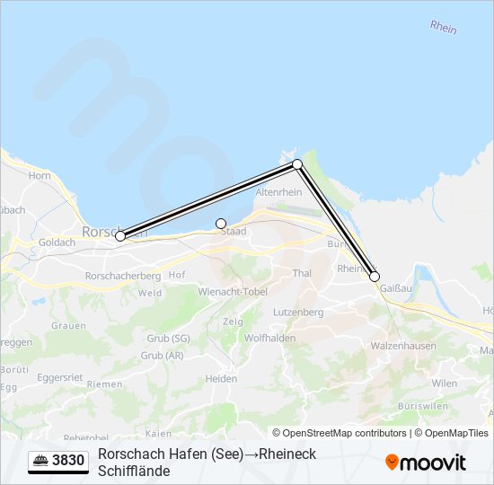 3830 Ferry Line Map
