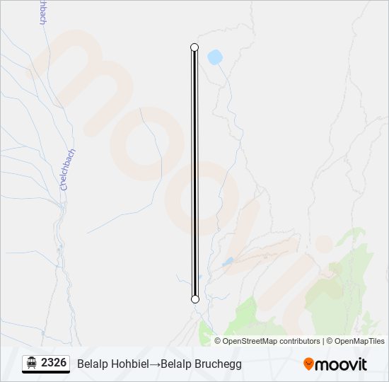 2326 Cable Car Line Map