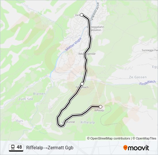 48 Train Line Map