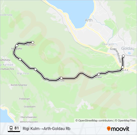 81 Train Line Map