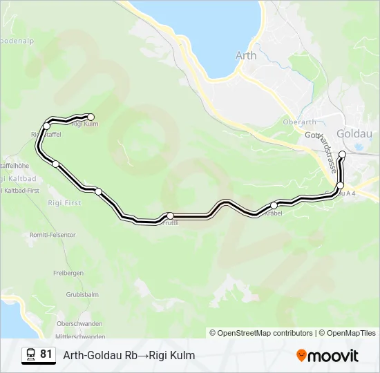 81 Train Line Map