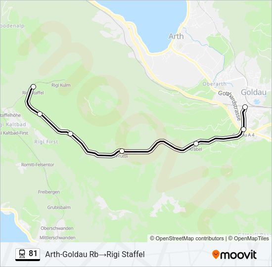 81 Train Line Map