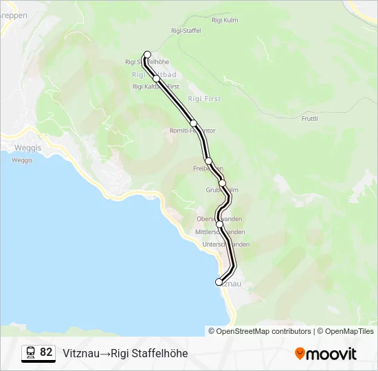 82 Train Line Map