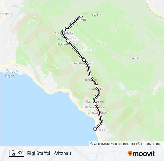 82 Train Line Map
