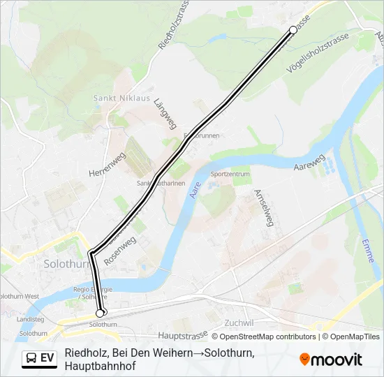 EV Bus Line Map