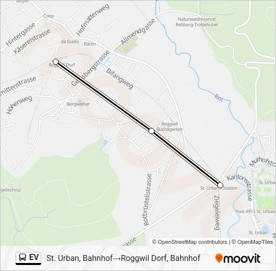EV Bus Line Map