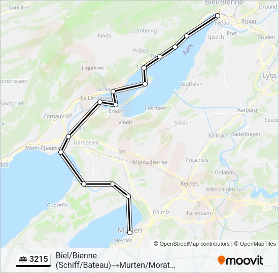 3215 Ferry Line Map