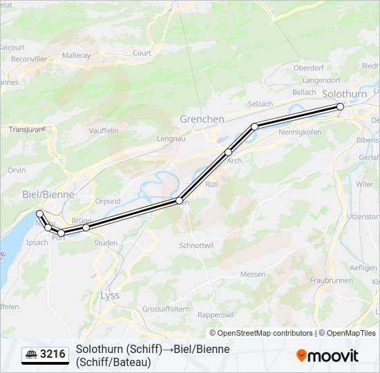 3216 Ferry Line Map