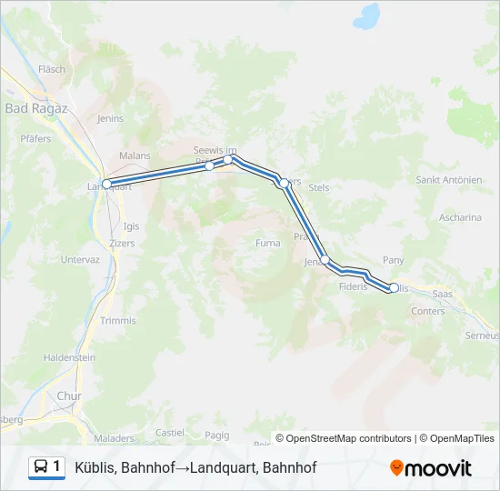 1  Line Map