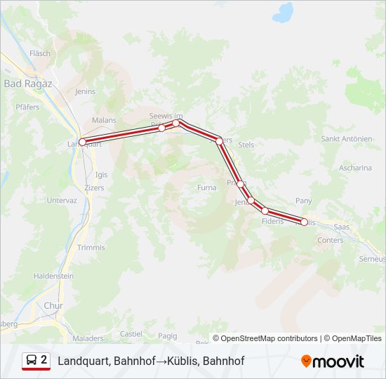 2  Line Map