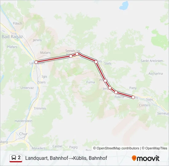 2  Line Map