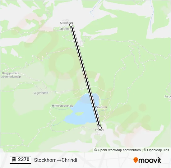2370 Cable Car Line Map