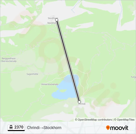 2370 Cable Car Line Map
