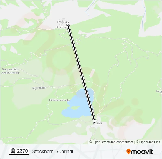 2370 Cable Car Line Map