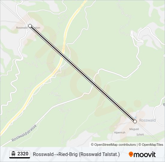 2320 Cable Car Line Map