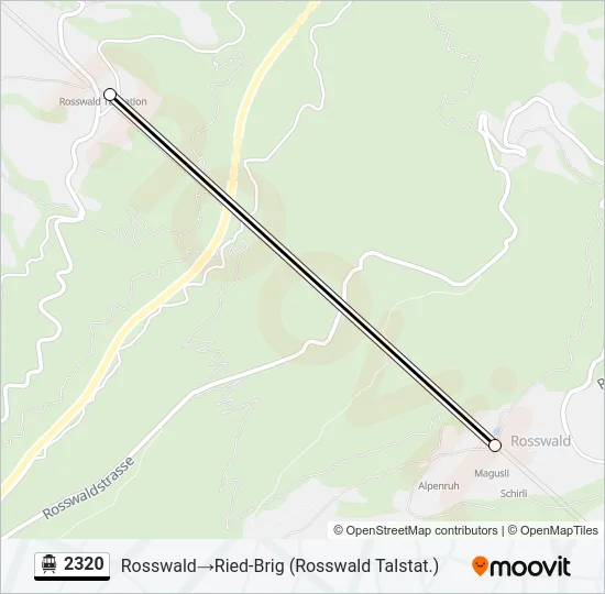 2320 Cable Car Line Map