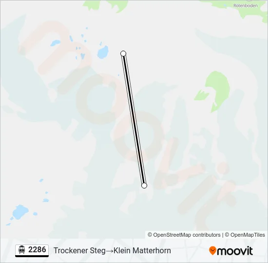 2286 Cable Car Line Map