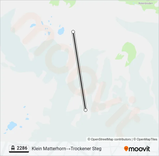 2286 Cable Car Line Map