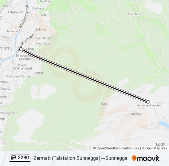 2290 Funicular Line Map
