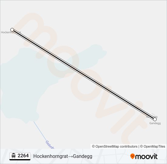 2264 Cable Car Line Map