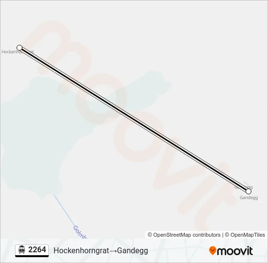 2264 Cable Car Line Map