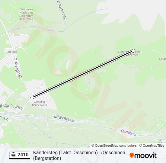 2410 Cable Car Line Map