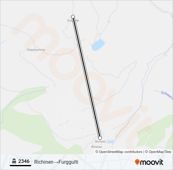 2346 Cable Car Line Map