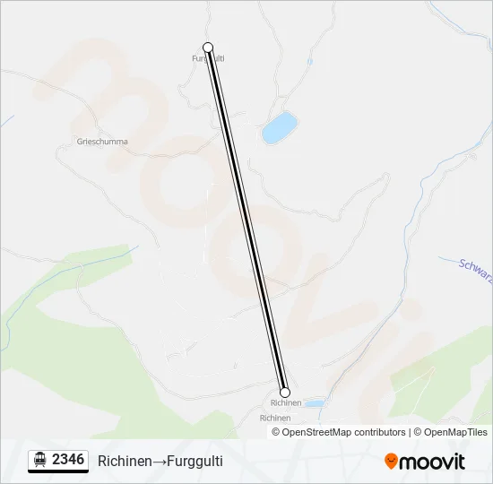 2346 Cable Car Line Map