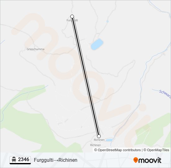 2346 Cable Car Line Map
