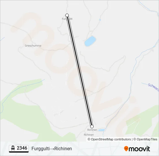 2346 Cable Car Line Map