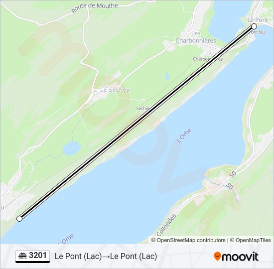 3201 Ferry Line Map