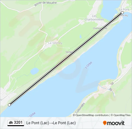 3201 Ferry Line Map