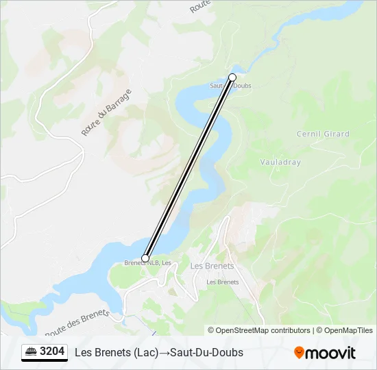 3204 Ferry Line Map