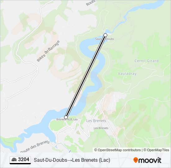 3204 Ferry Line Map
