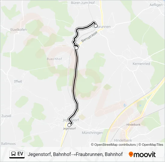 EV Bus Line Map