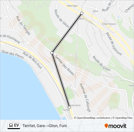 EV Bus Line Map